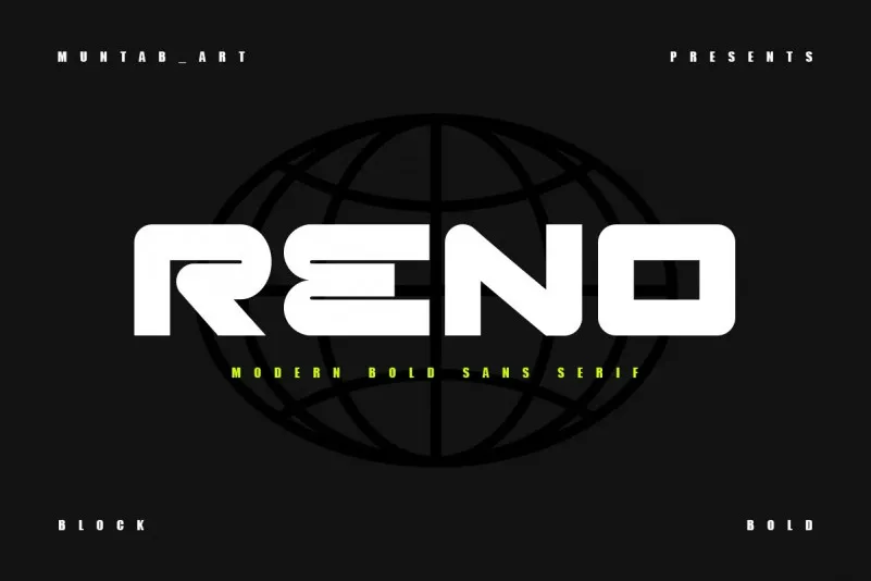 Font Reno