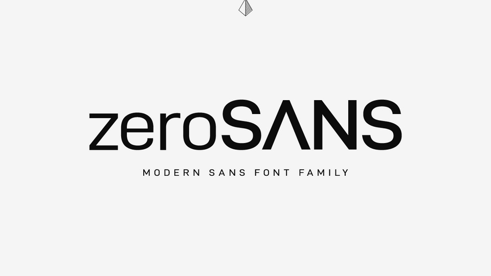 Font Zero Sans