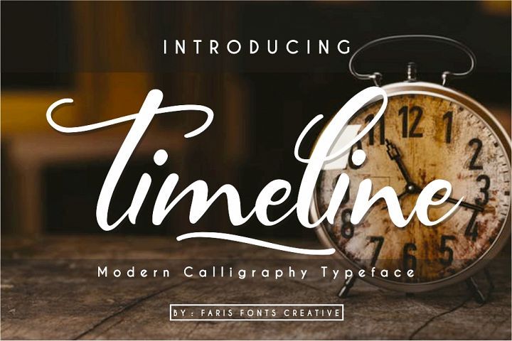 Font Timeline