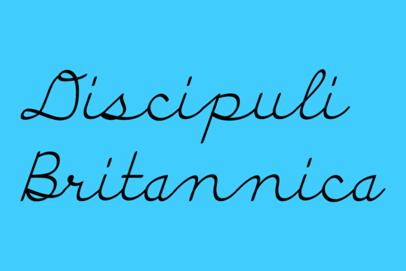 Font Discipuli Britannica