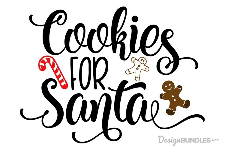 Font Cookies For Santa