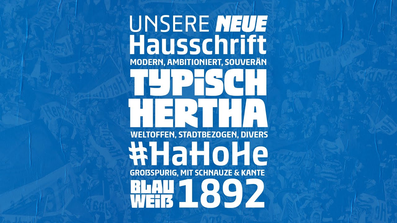 Font Hertha BSC