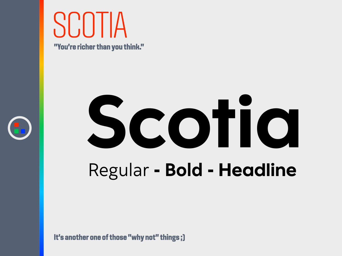 Font Scotia App
