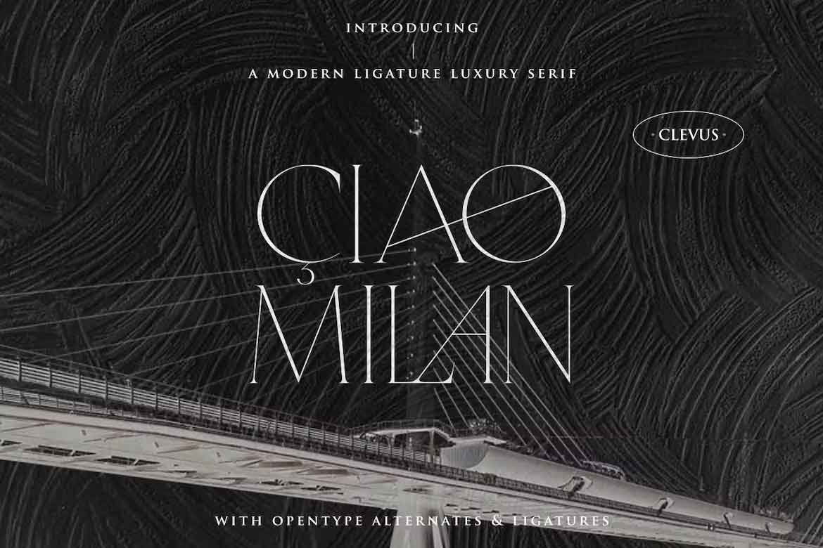 Font Ciao Milan
