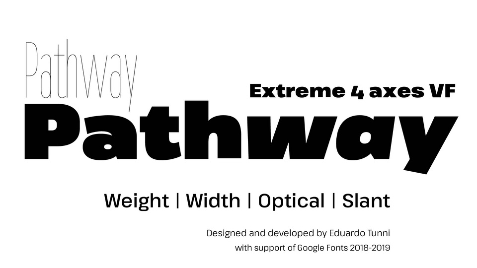 Font Pathway Extreme