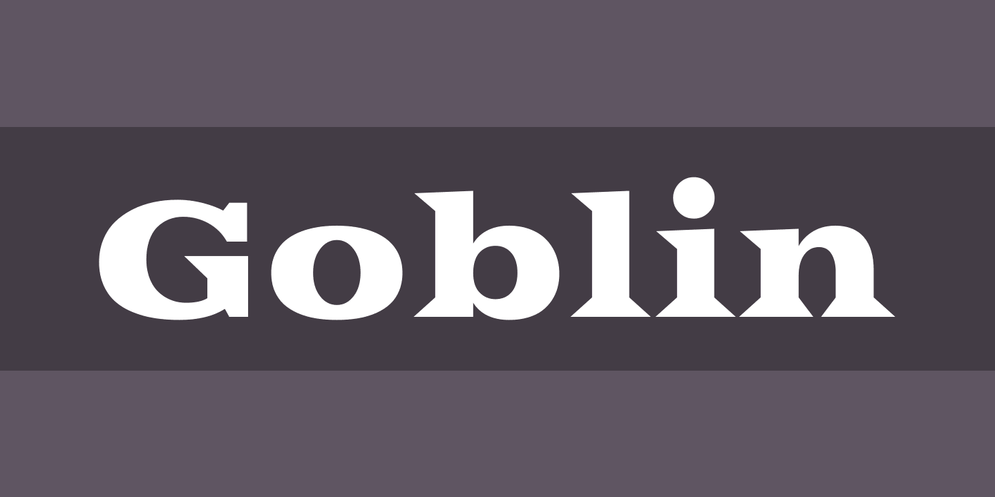 Font Goblin: download and install on the WEB site