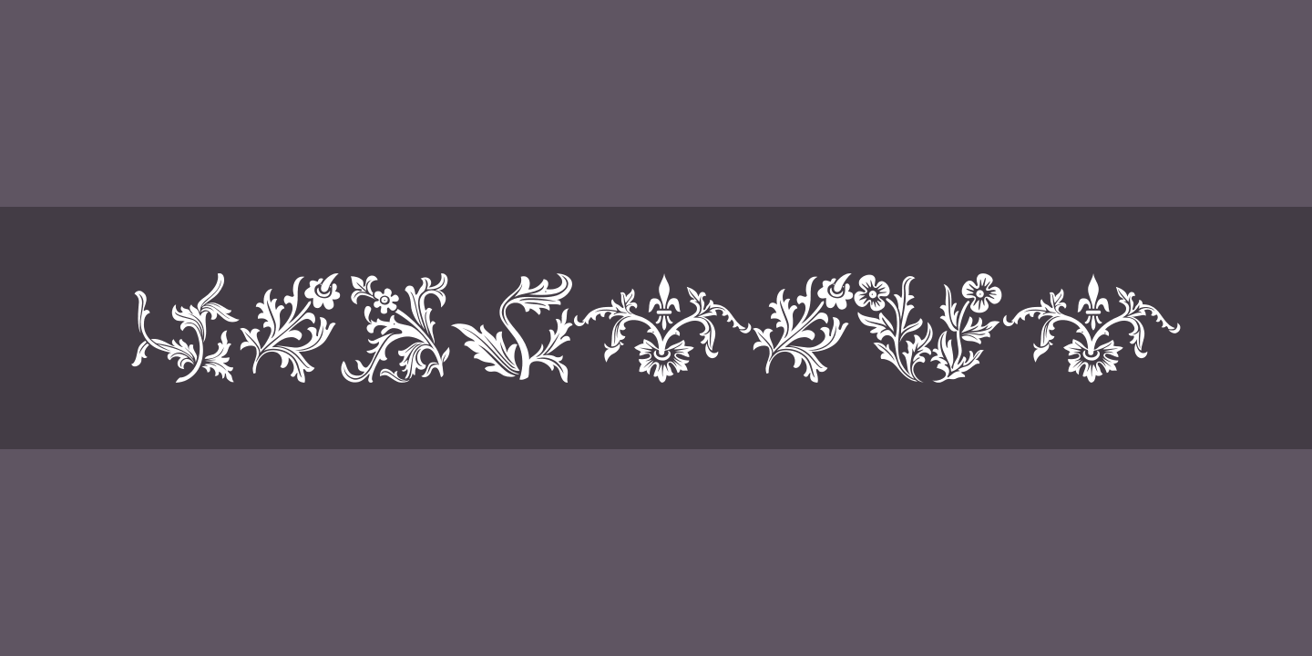 Font Floralia