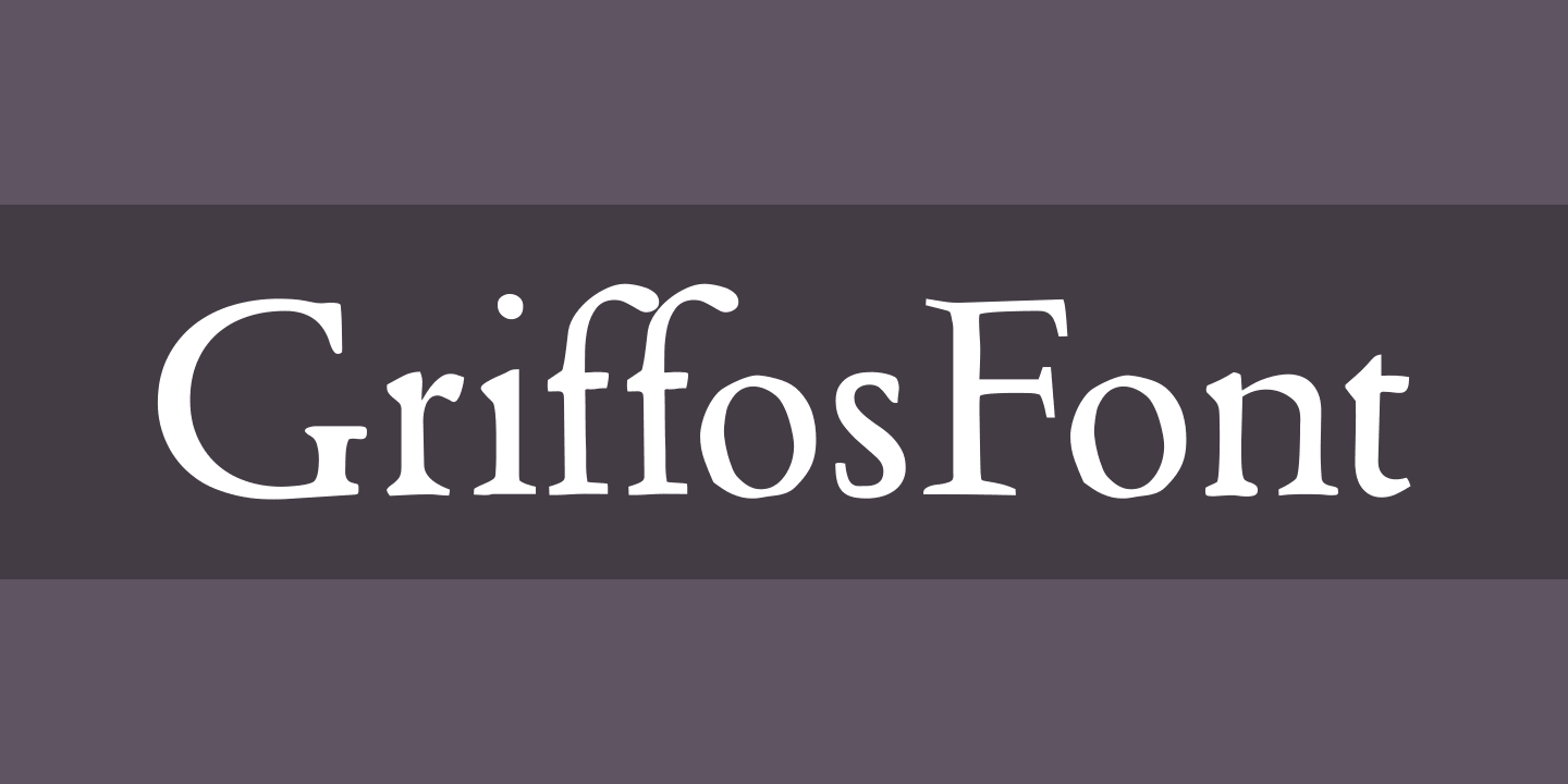 Font GriffosFont