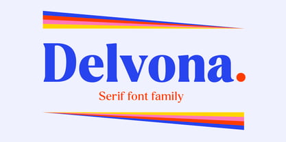 Font Delvona