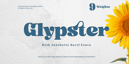 Font Glypster