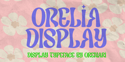 Font Orelia Display