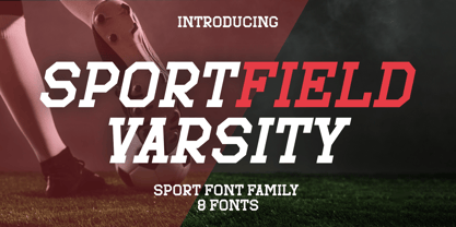 Font Sportfield Varsity