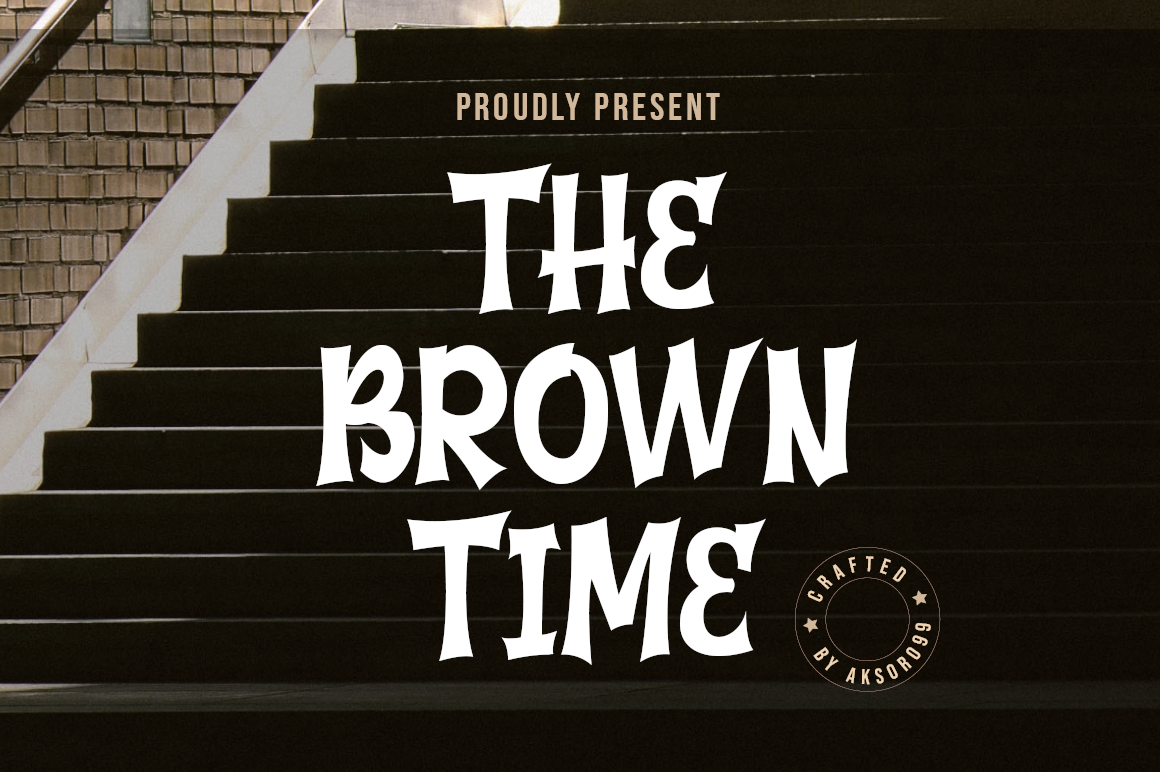 Font The Brown Times