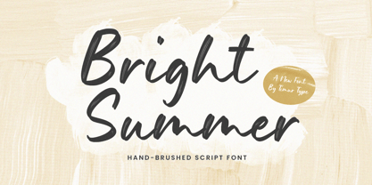 Font Bright Summer