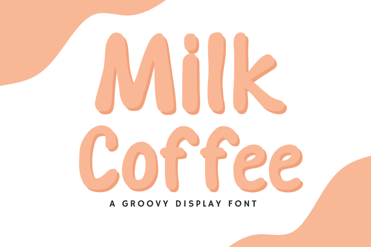 Font Milk Coffee