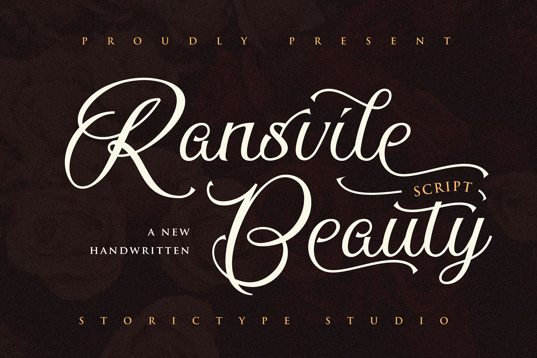 Font Ransvile Beauty Script