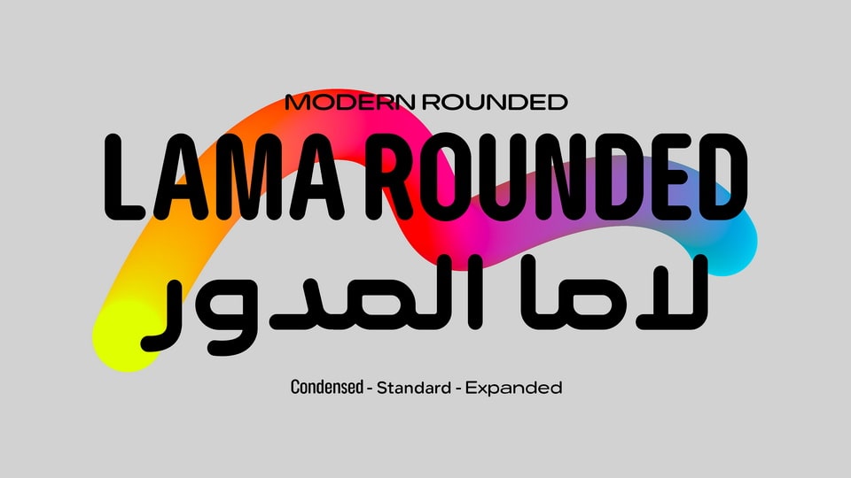 Font Lama Rounded Condensed