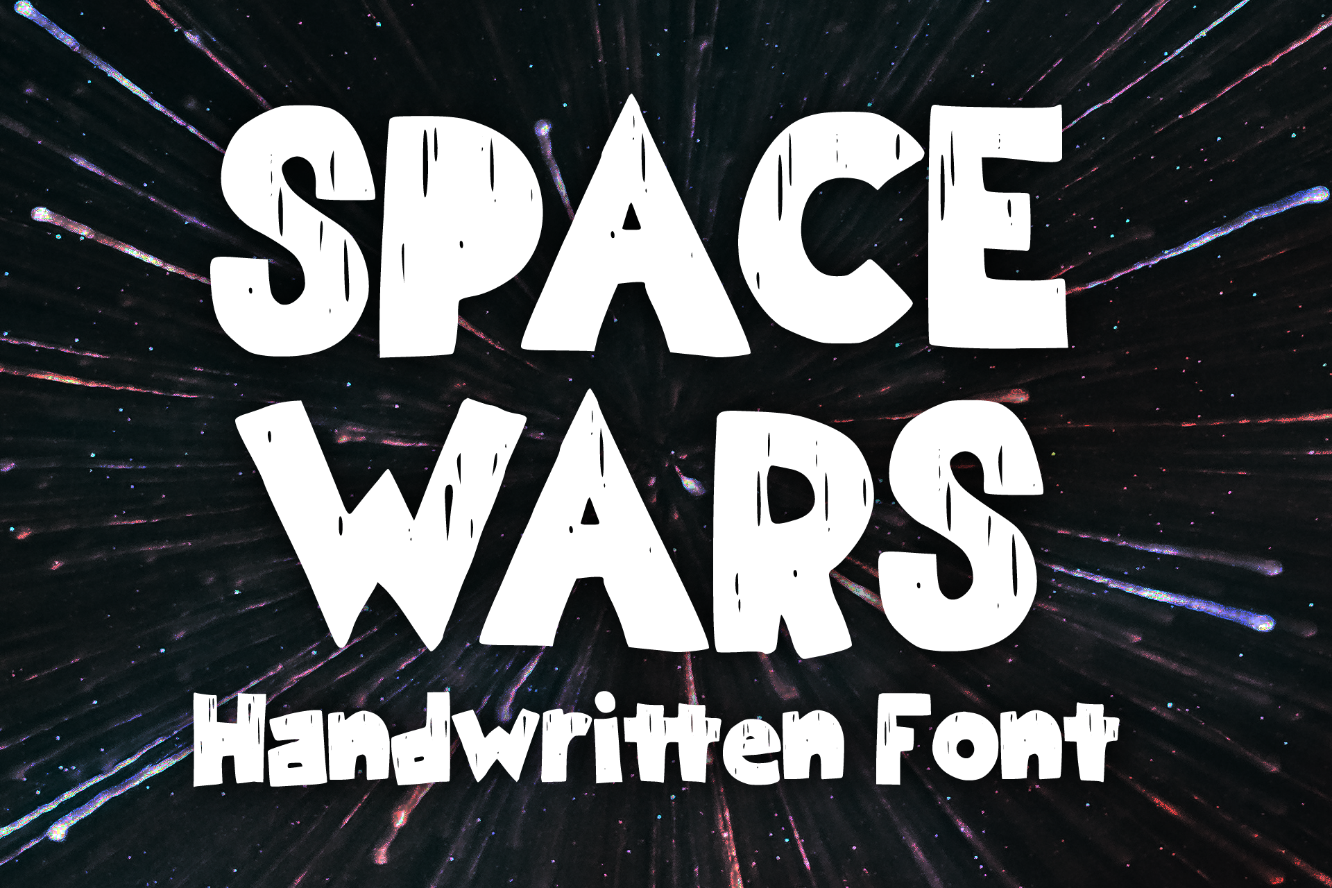 Font Space Wars