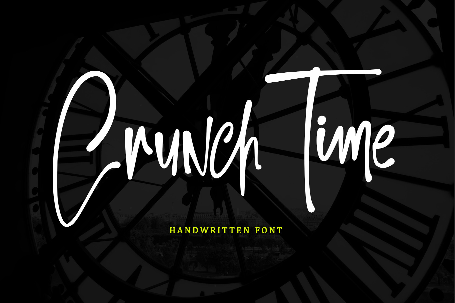 Font Crunch Time