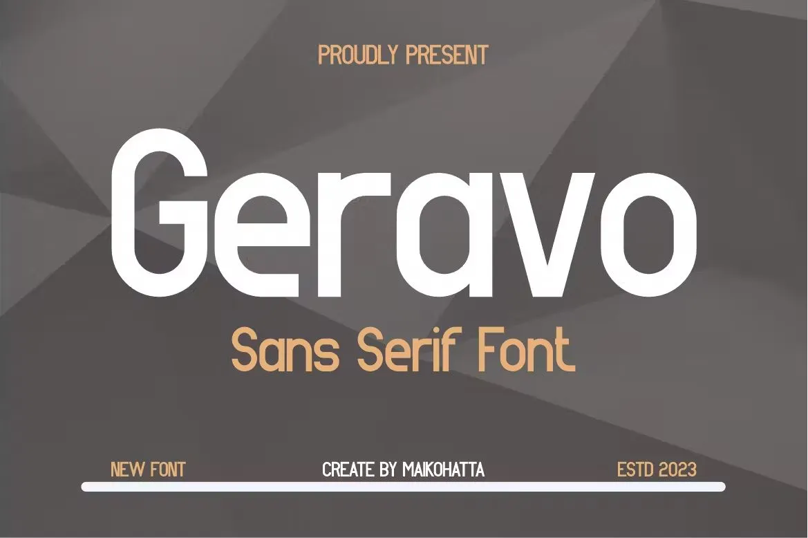 Font Geravo