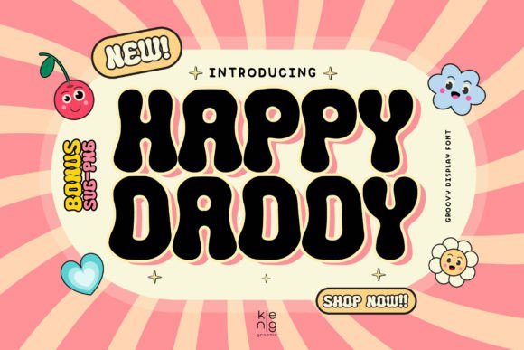 Font Happy Daddy
