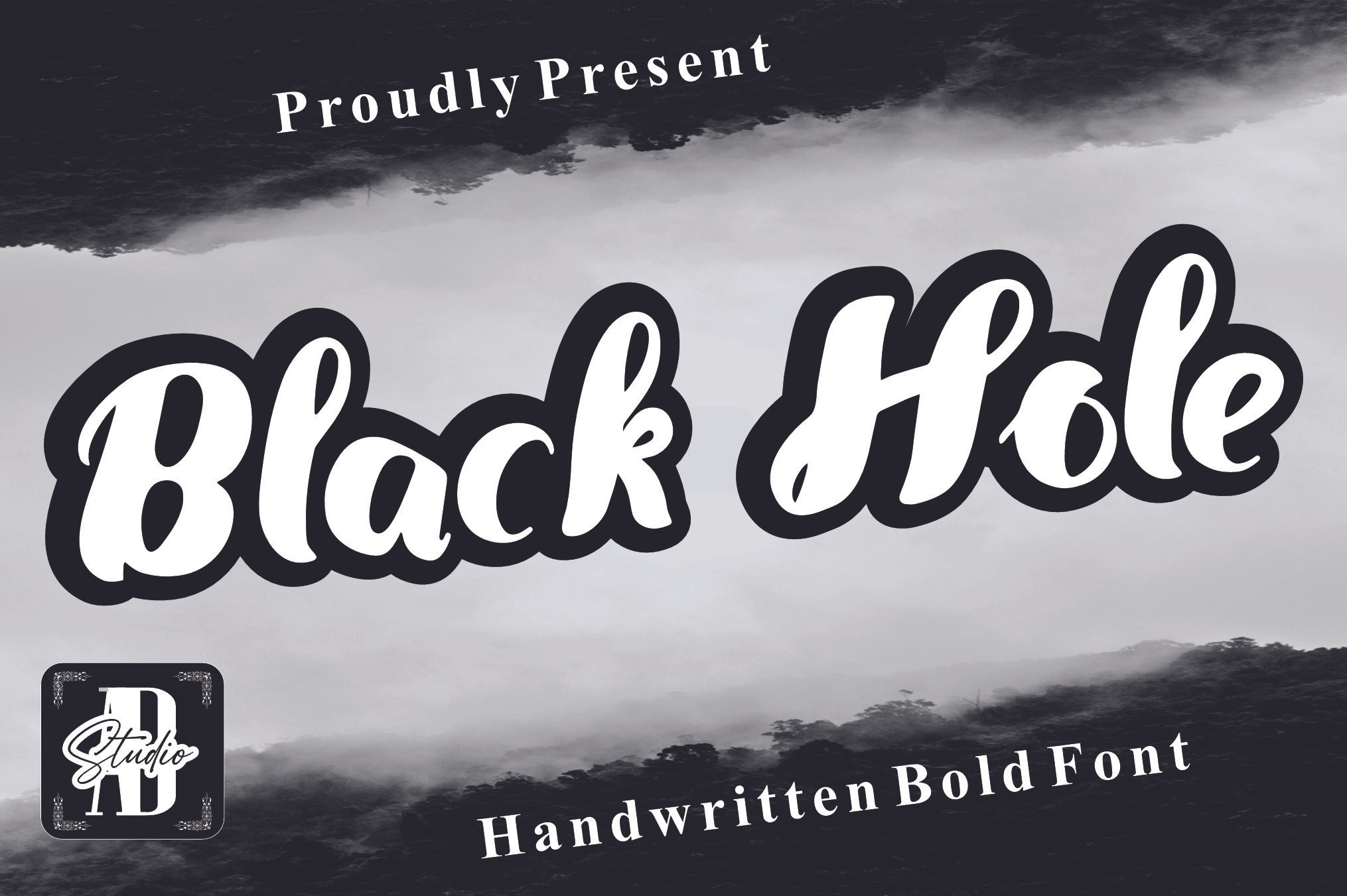 Font Black Hole