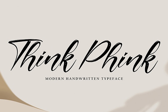 Font Think Phink