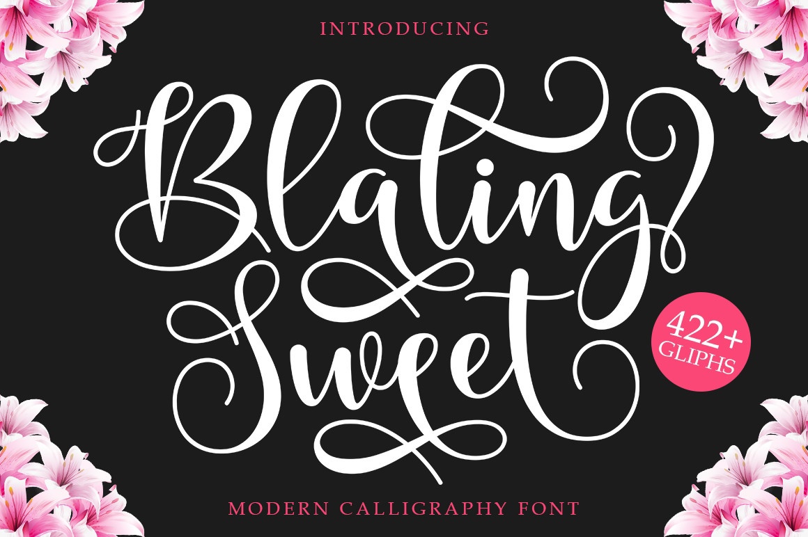 Font Blaling Sweet