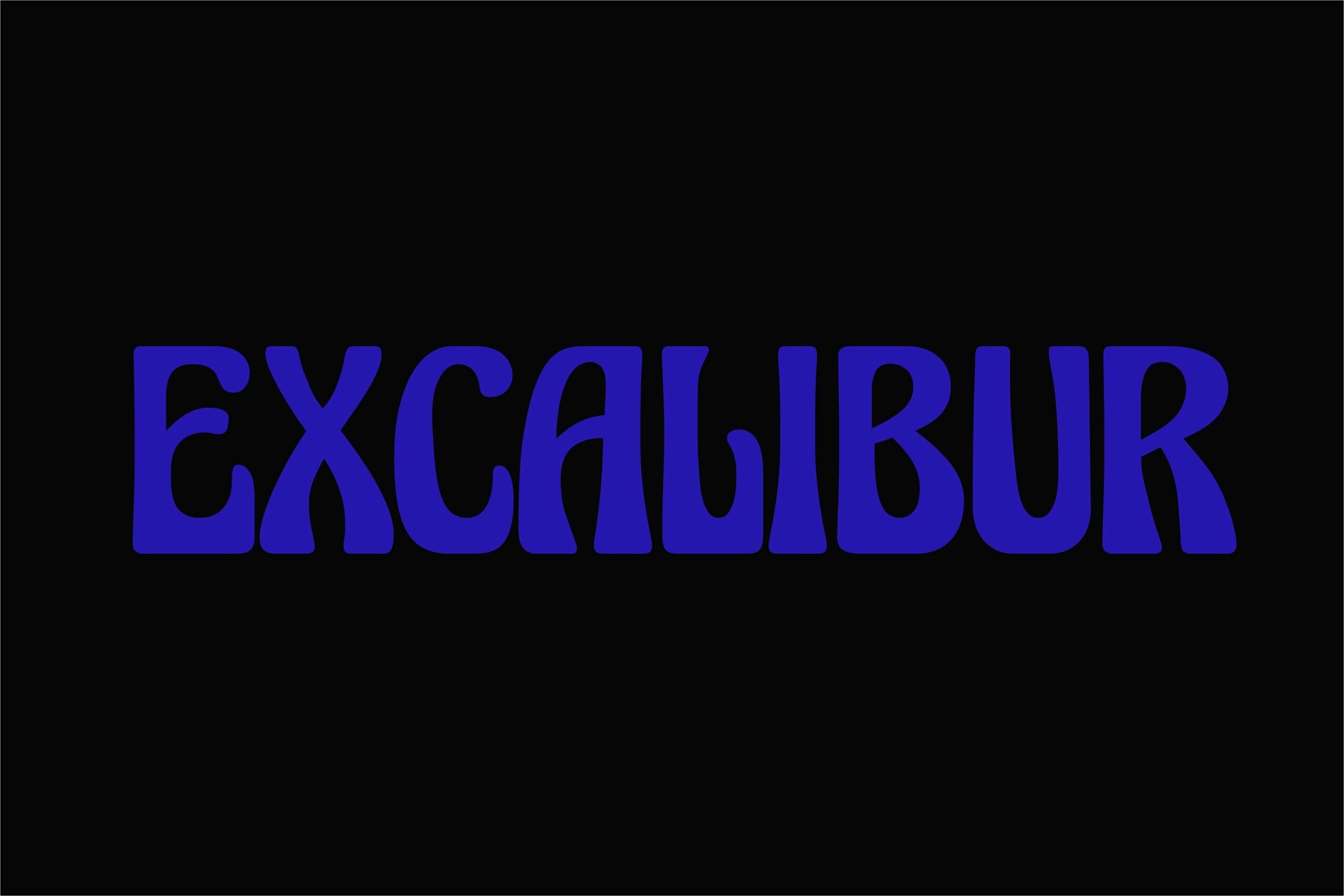 Font Excalibur