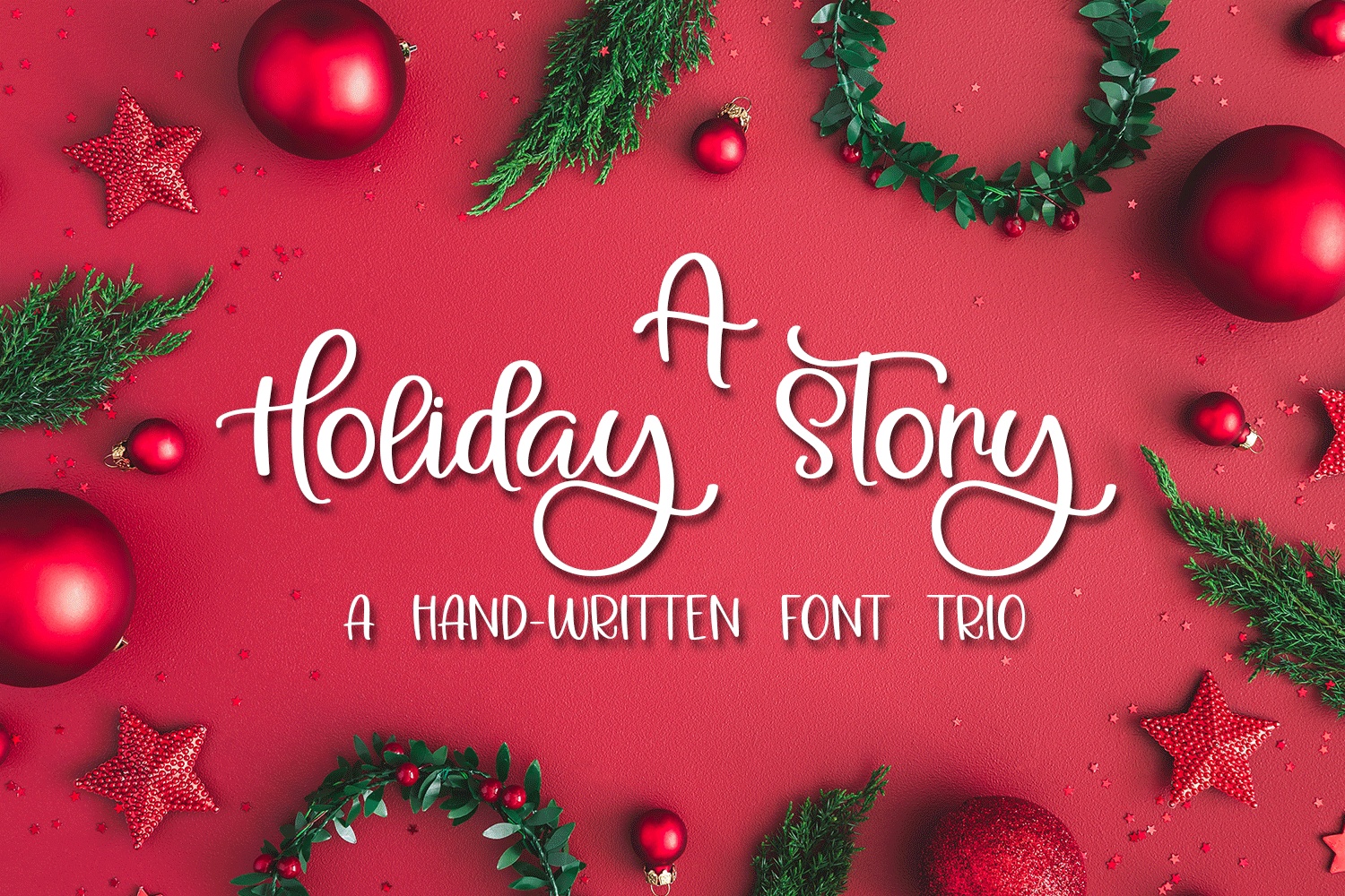 Font A Holiday Story