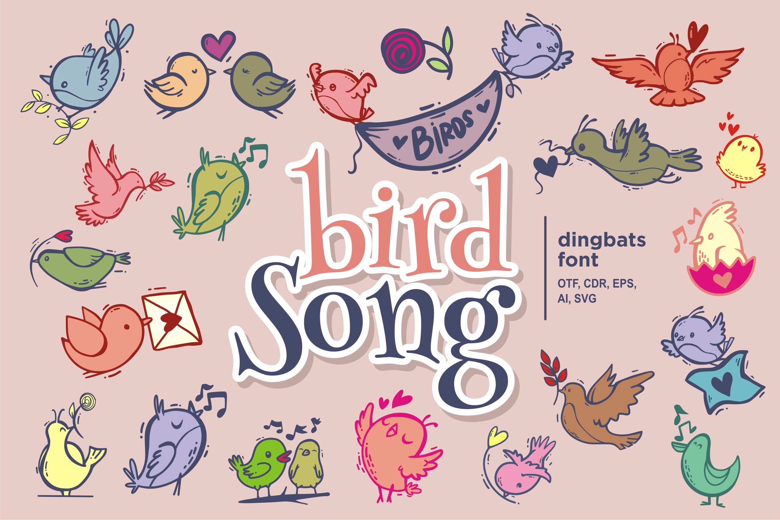 Font Bird Song