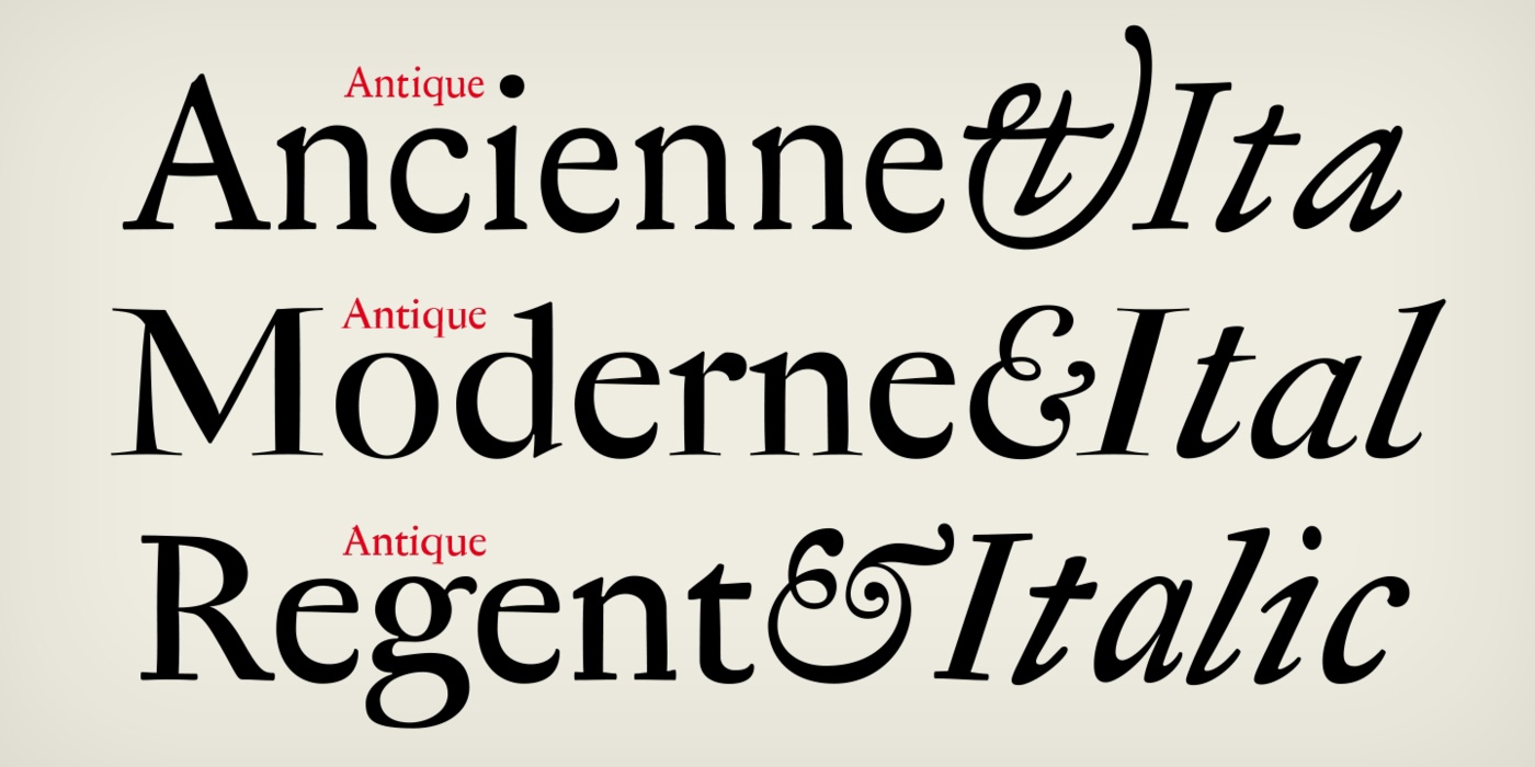 Font Antique