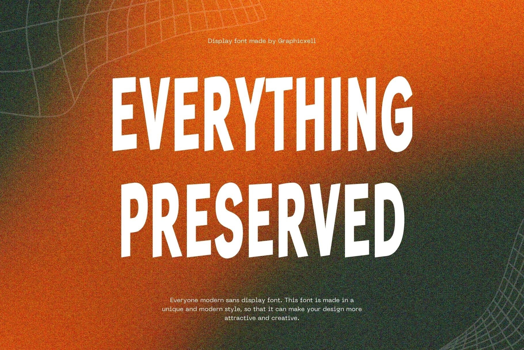 Font Everything Preserved