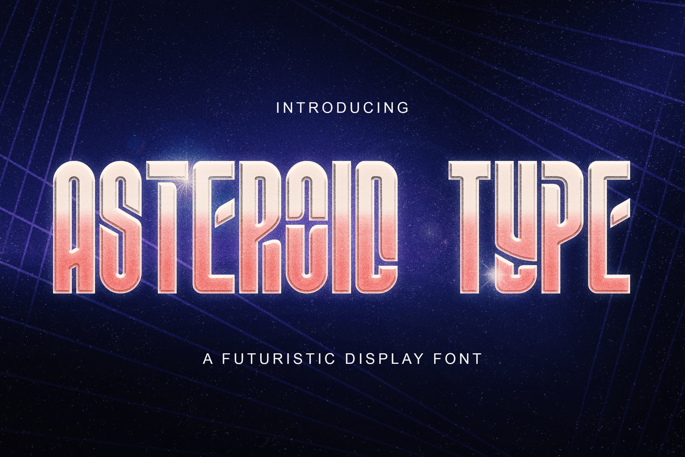 Font Asteroid Type