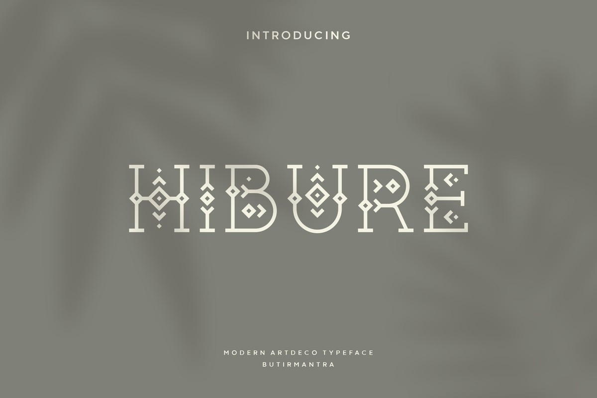 Font Hibure