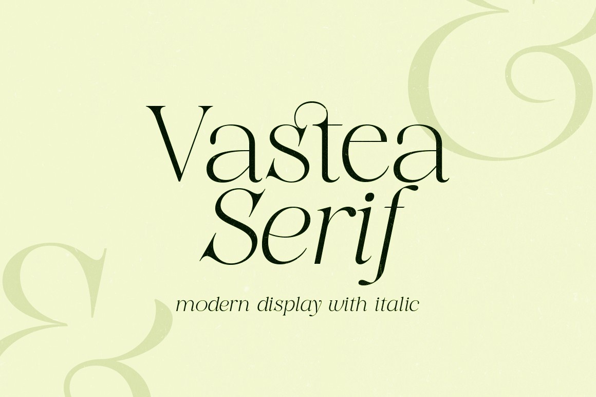 Font Vastea Serif
