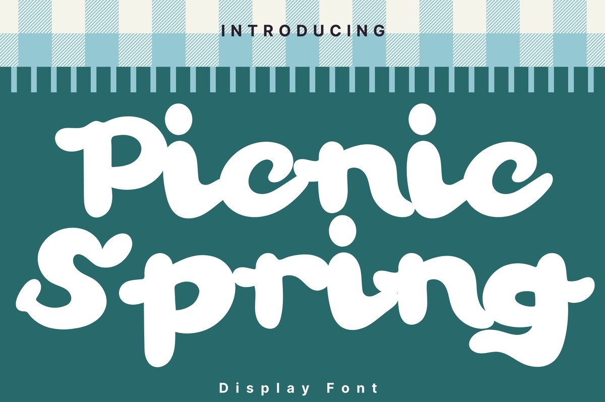 Font Picnic Spring
