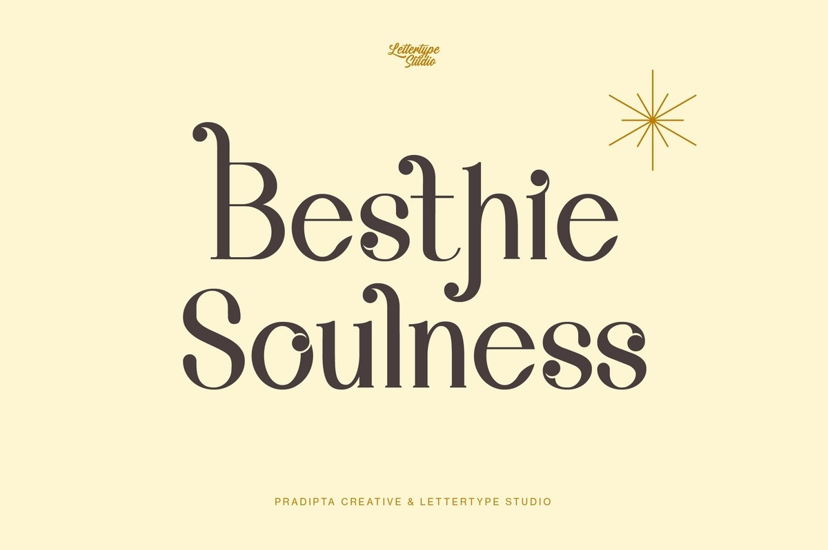 Font Besthie Soulness