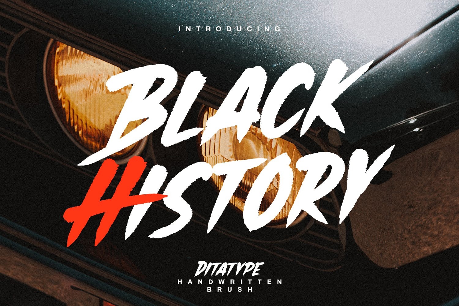 Font Black History