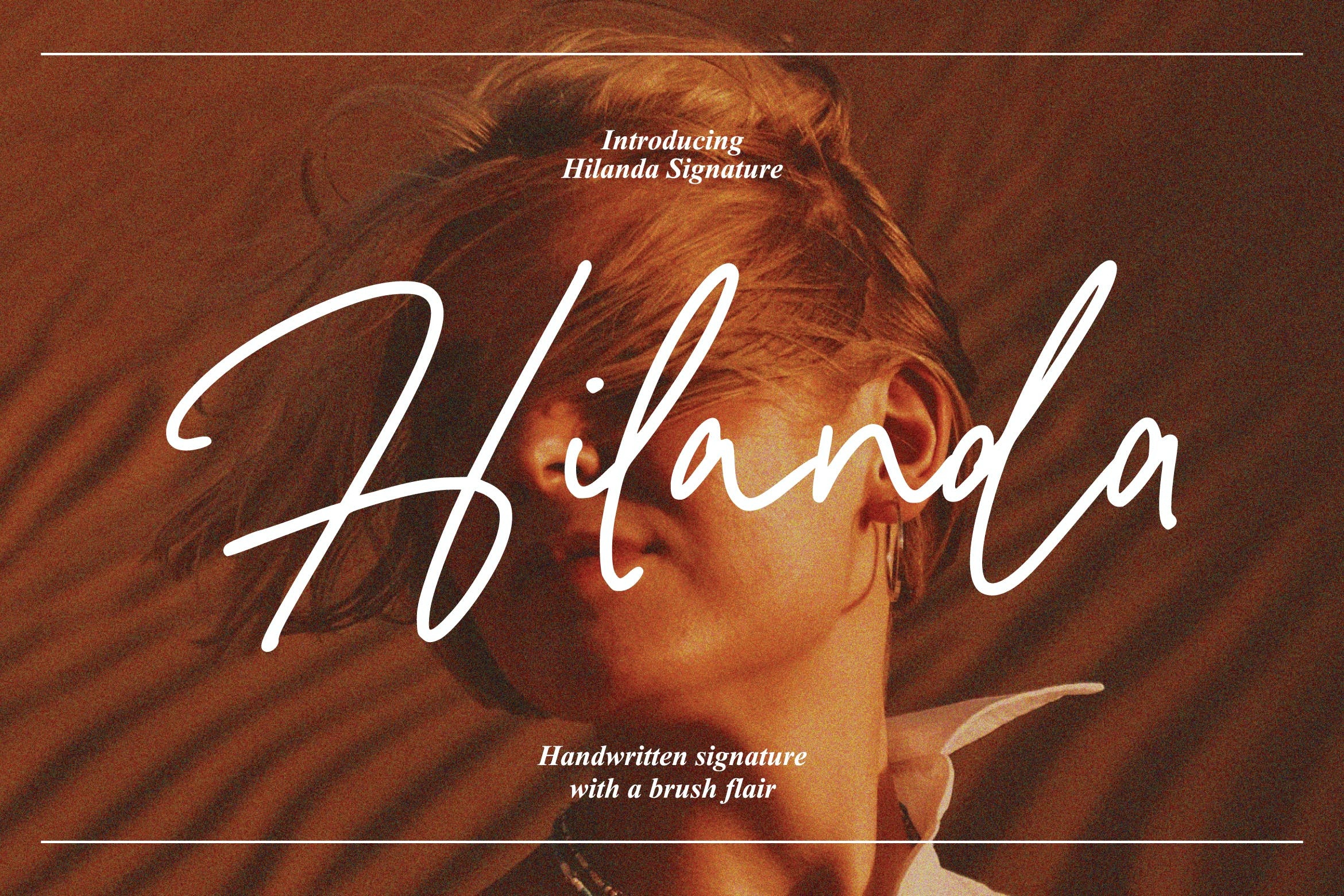 Font Hilanda Signature