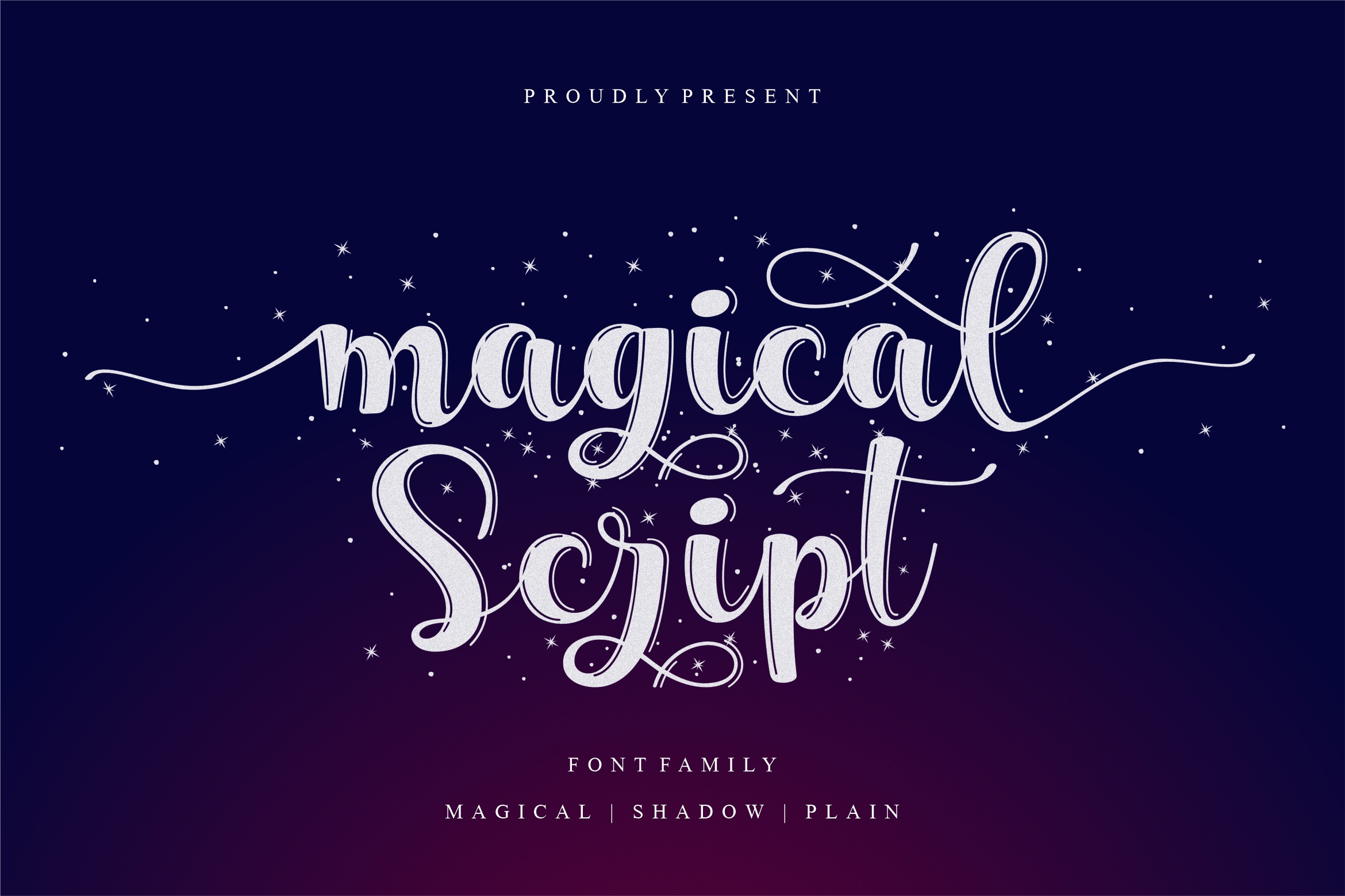 Font Magical Script