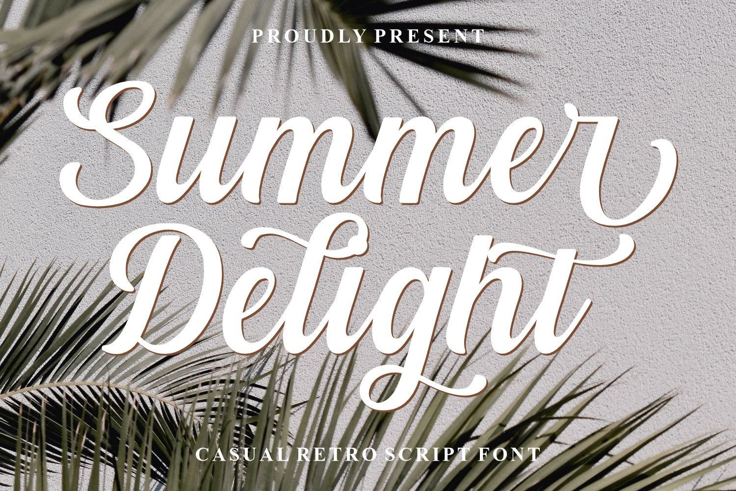 Font Summer Delight