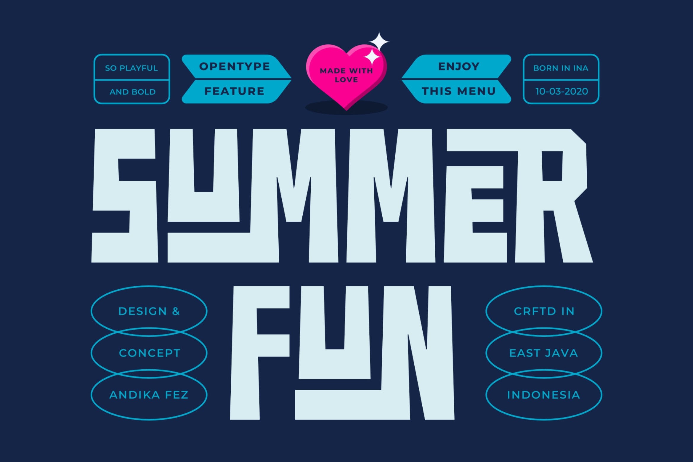 Font Summer Fun