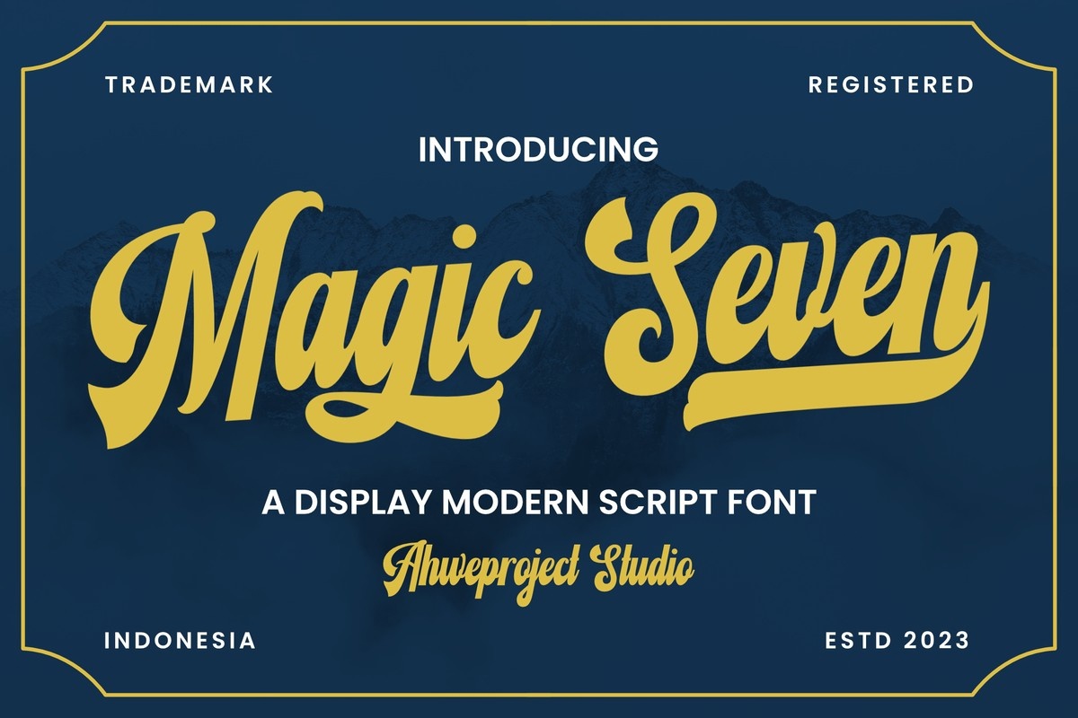 Font Magic Seven