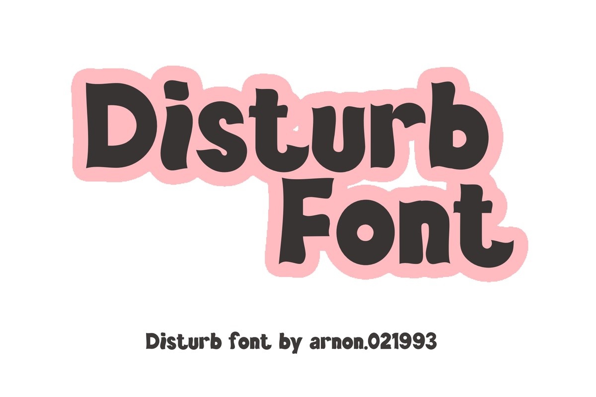 Font Disturb