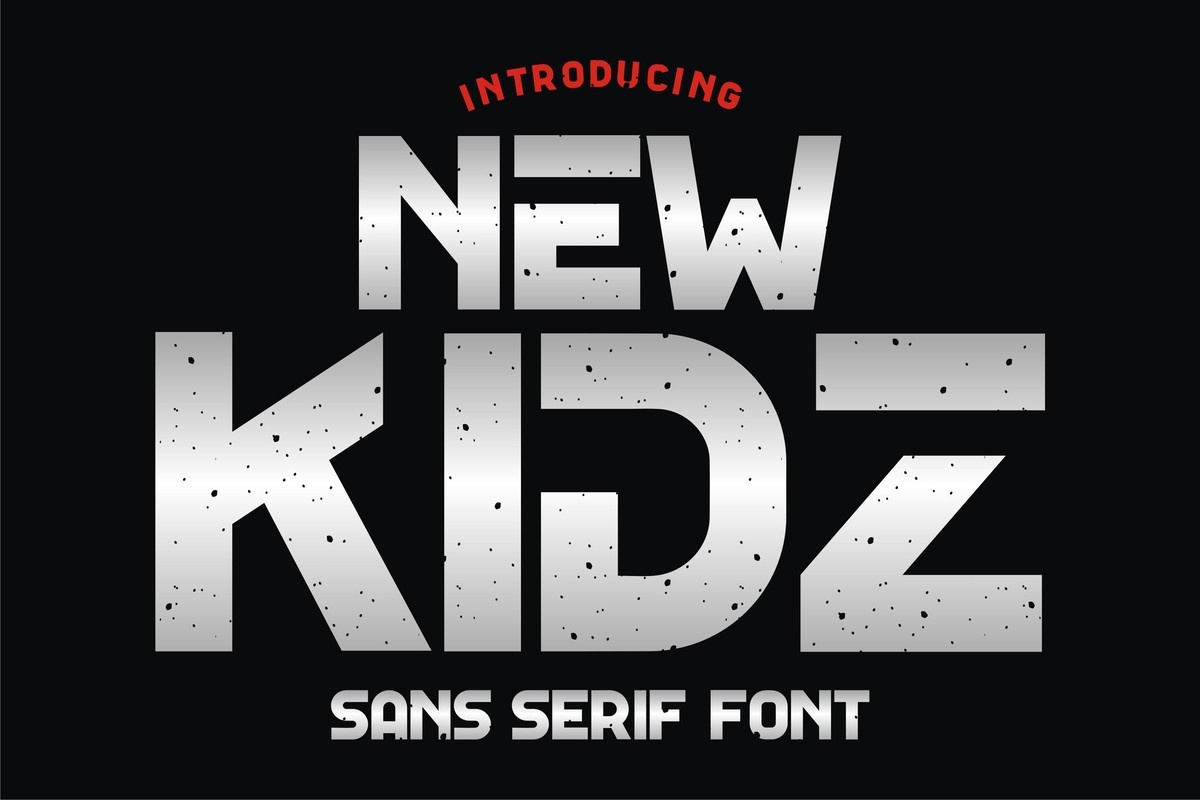 Font New Kidz
