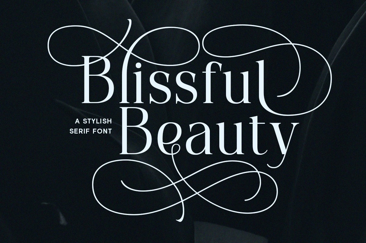 Font Blissful Beauty