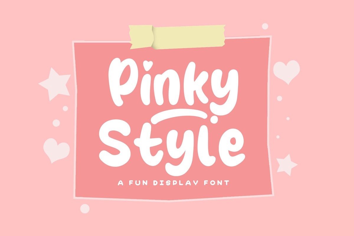 Font Pinky Style