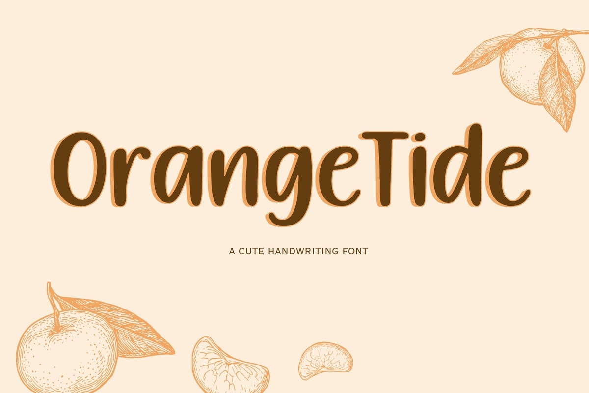 Font Orangetide