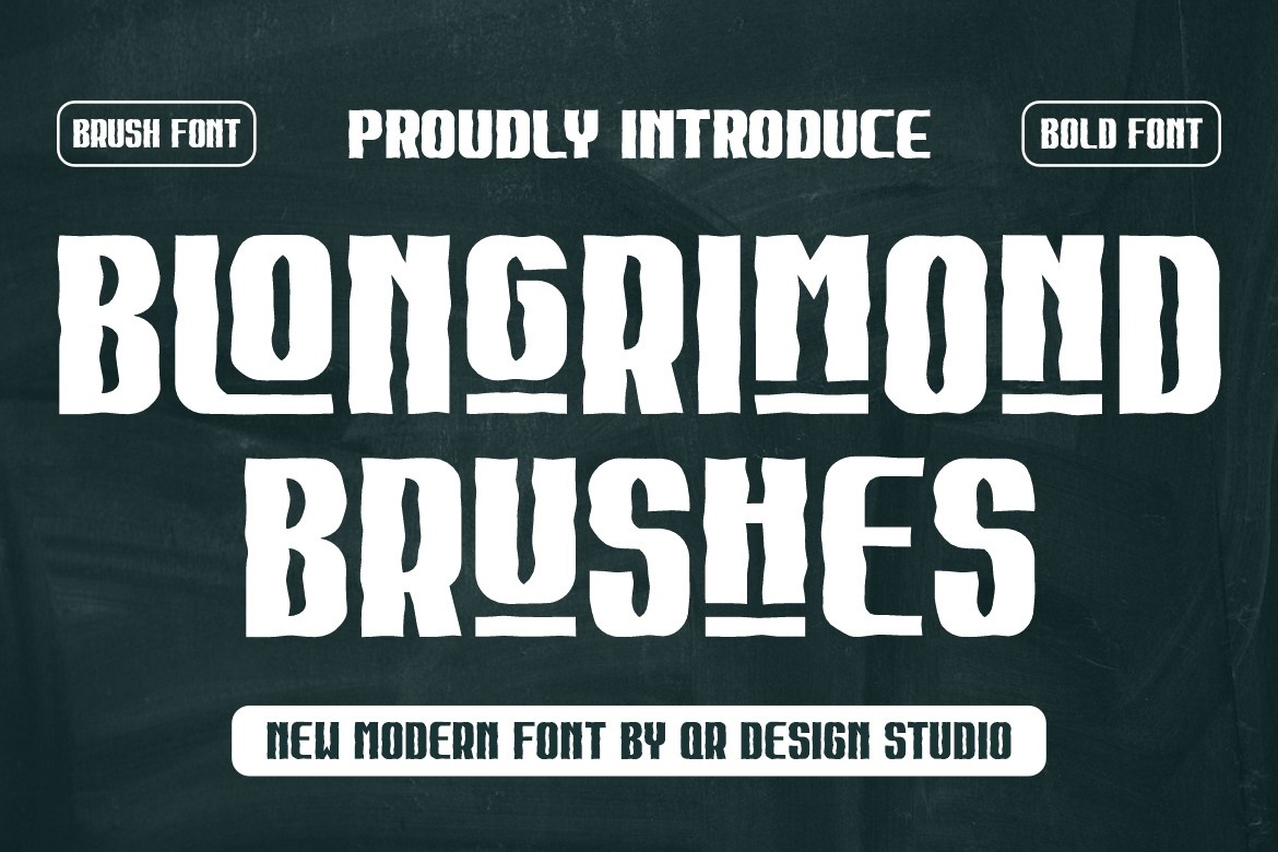 Font Blongrimond Brushes